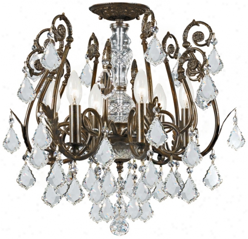 Crystorama Regis Bronze Ceiling Light (k0597)