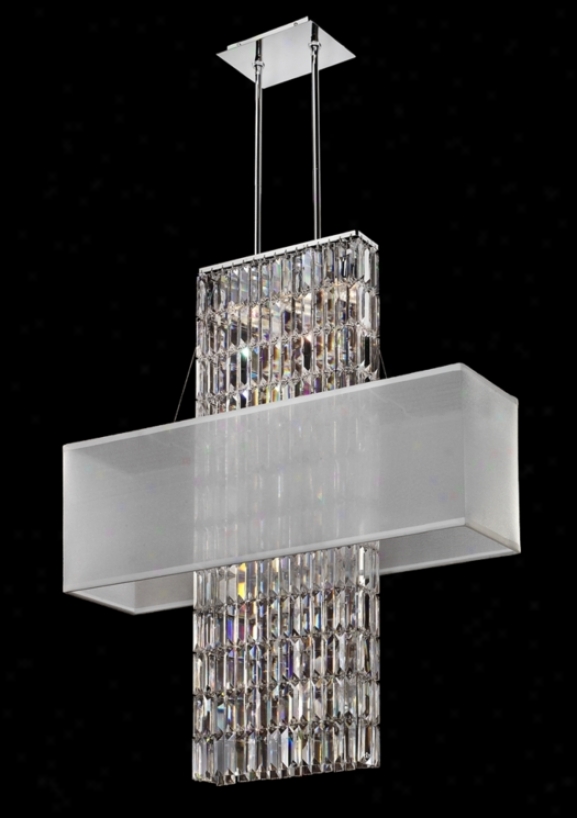 Danube Crystal Strands 33&uot; Wide Pendant Chandelier (u5059)