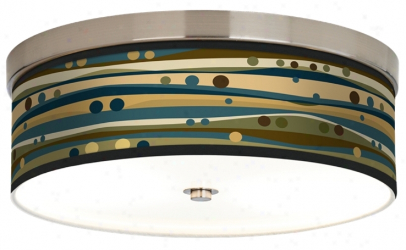 Dots & Waves Giclee Capacity of work Efficient Ceiling Light (h8796-j1315)