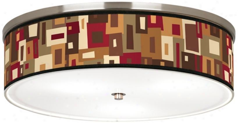 Earth Palette Nickel 20 1/4" Wide Ceiling Light (j9213-k1505)