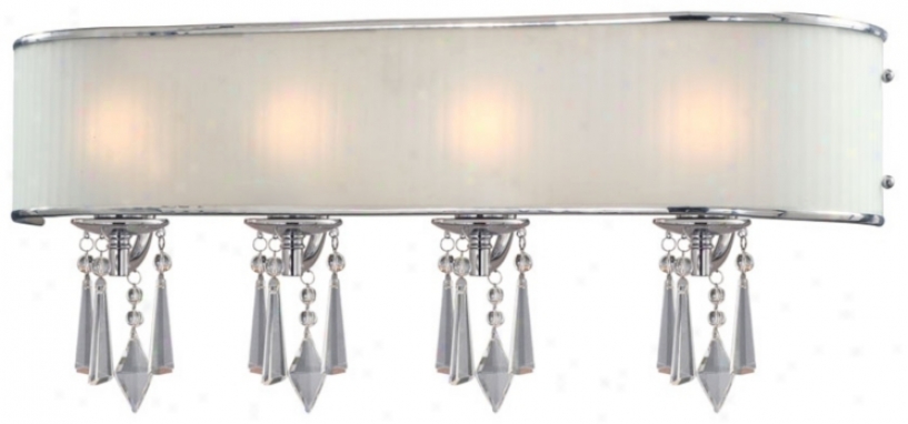 Echelon Bridal Veil 28" Remote Bathroom Wall Light (r3356)