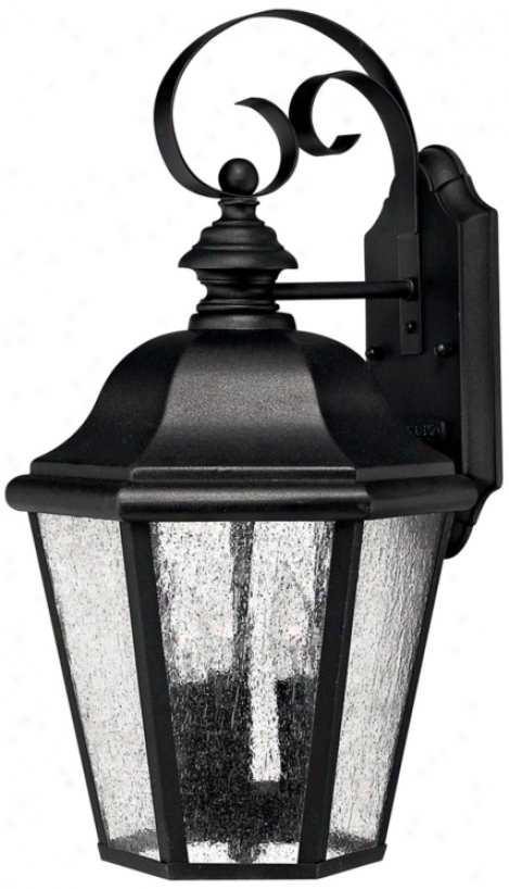 Edgewater Collection Black 17 1/2" High Outdoor Wall Light (46438)