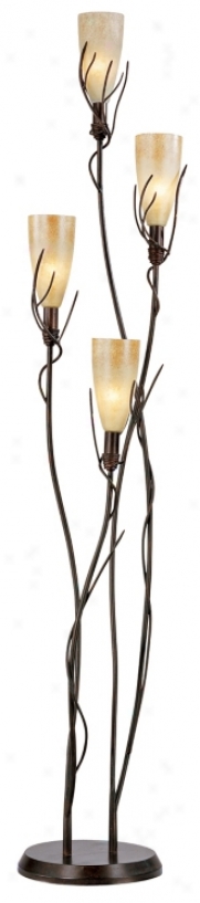 El Dorado 4 Loose Torchiere Floor Lamp (f6018)