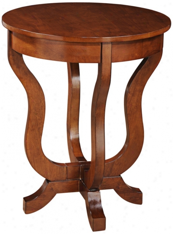 Emily Cherry Wood Aim Table (w2384)