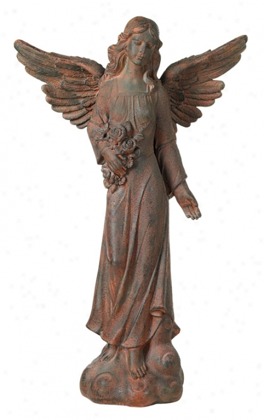 English Tudor Garden Angel 41.5" High Statue (24301)