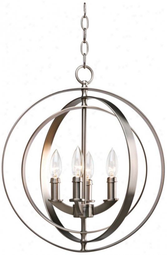 Equinox Collection Silver 16" Wide Pendant Light (r7947)