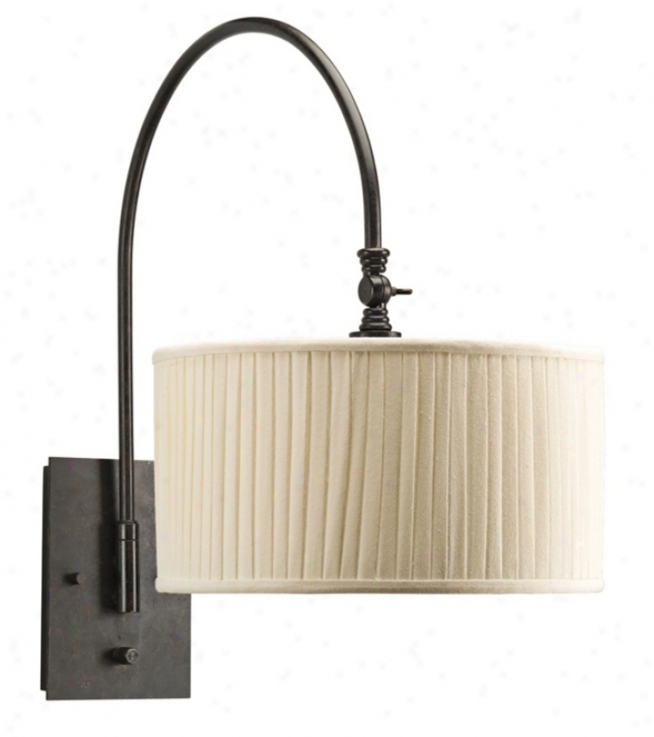 Espresso Siwvel Plug-in Wall Lamp (r3207)