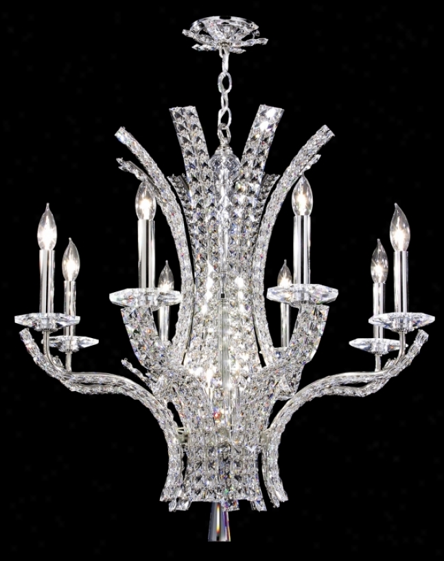 Estella 28&#8221; Wide Swarovski Crystal Chandelier (49475)