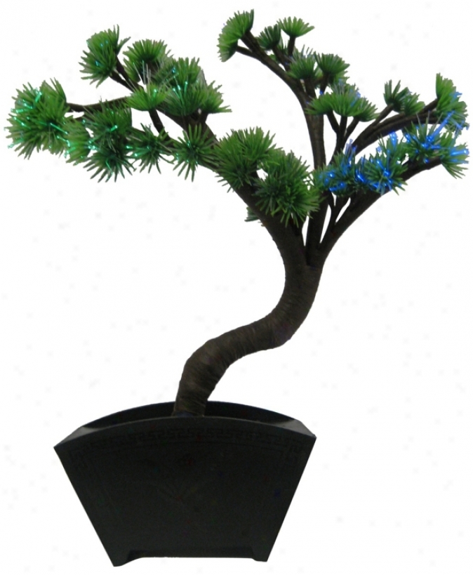 Fibef Optic Ligbted Faux Bonsai (p6356)