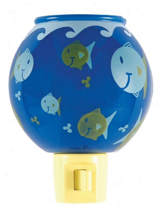 Fish Goblet Night Light (73987)