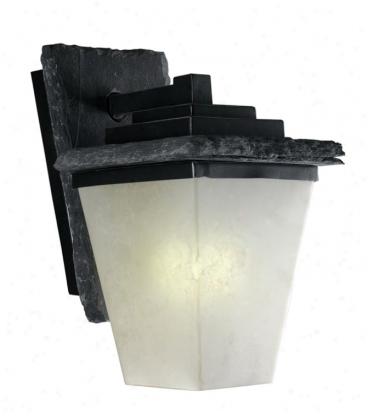 Flintridge 14" High Fluorescent Exterior Wall Lifht (30745)