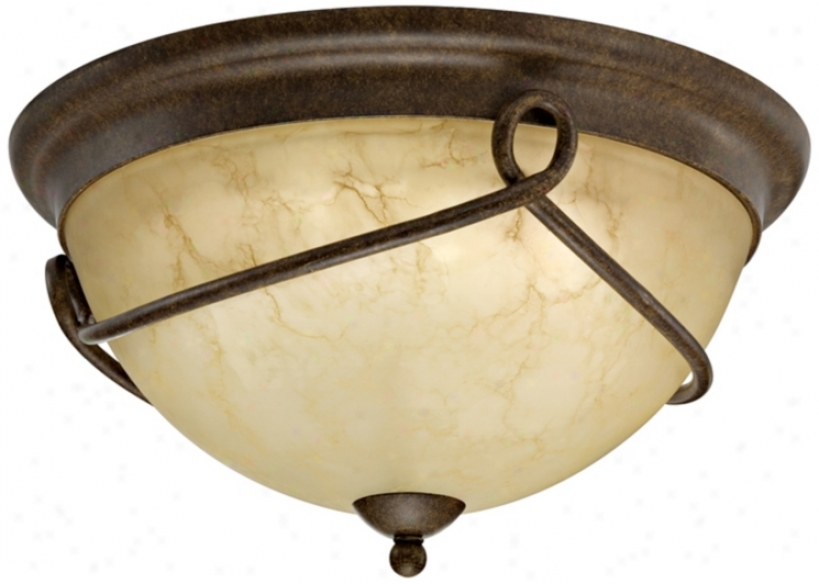 Florentine Collection Energy Star 14 3/4" Wide Ceiling Light (h9610)