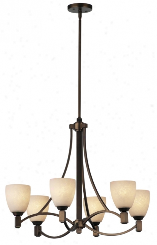 Forecast Crescendo Collection Six Light Chandelier (15107)