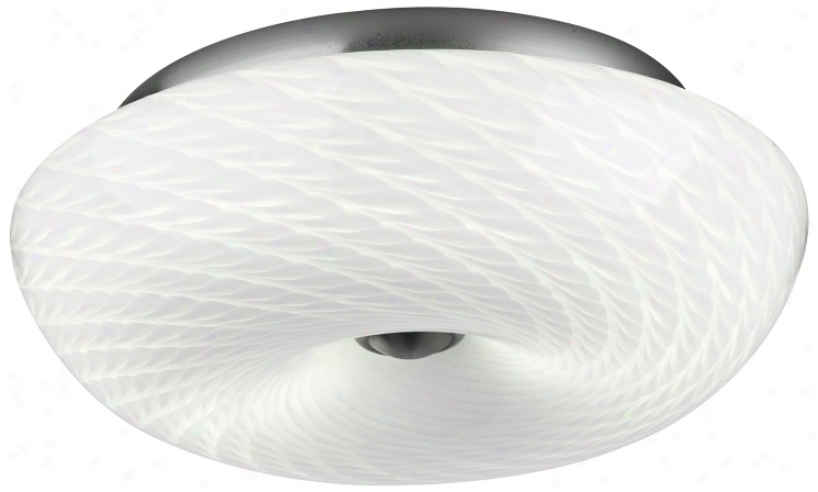 Forecast Inhale Assemblage 13" Marta White Ceiling Light( 47794)