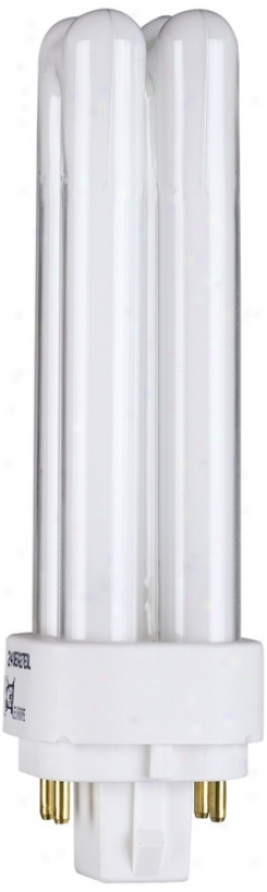 Four - Pin Quad 13-watt Compact Fluorescent Light Bulb (22095)