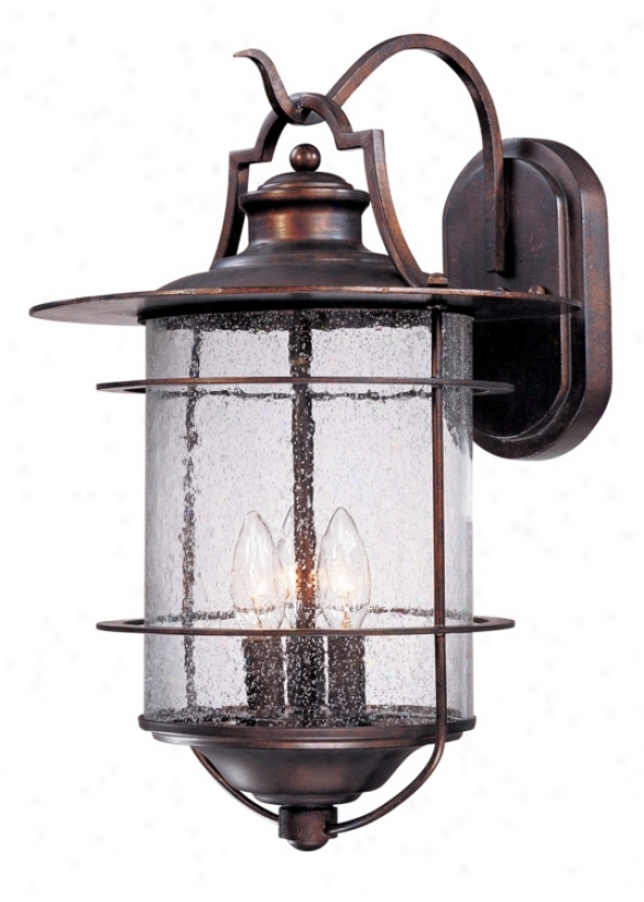 Franmlin Iron Works Casa Mirada 19 1/2&qut; Violent Outdoor Light (51293)