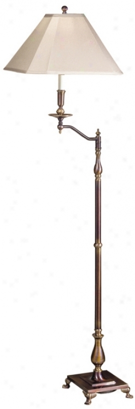 Frederick Cooper 1928 Charoltte Iii Swiingarm Floor Lamp (h0259)