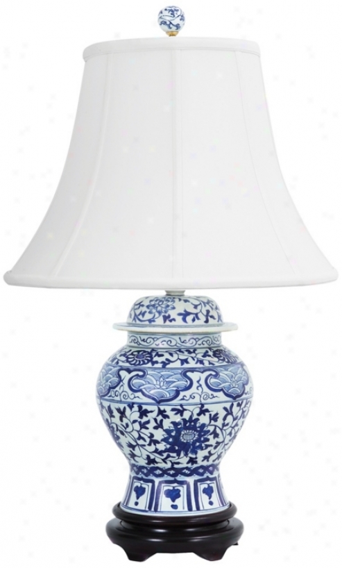 Frederick Cooper Indigo Garden Table Lamp (n9492)