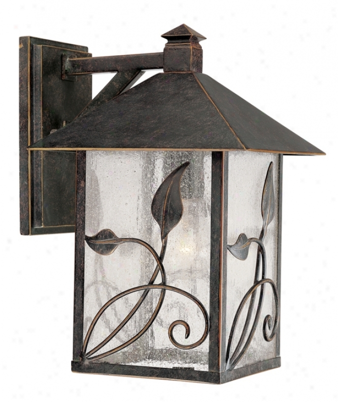 French Garden 12 1/2" High Outdoor Wall Light (70732)