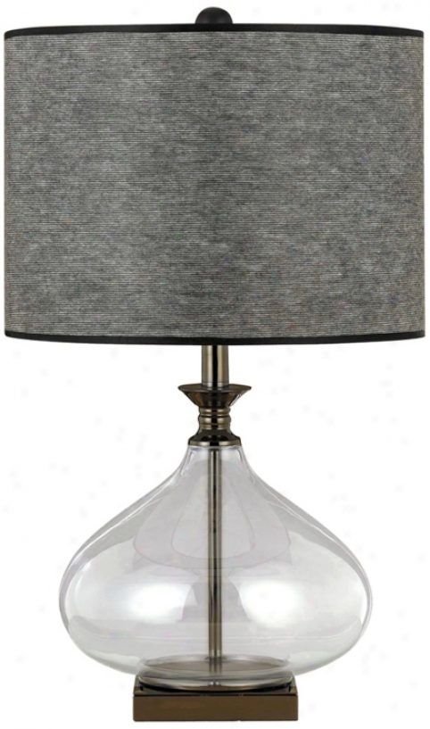 Funnel Glass Table Lamp (n4546)