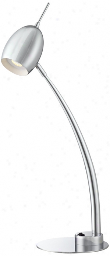 Futuro Chrome Led Desk Lamp (w7391)