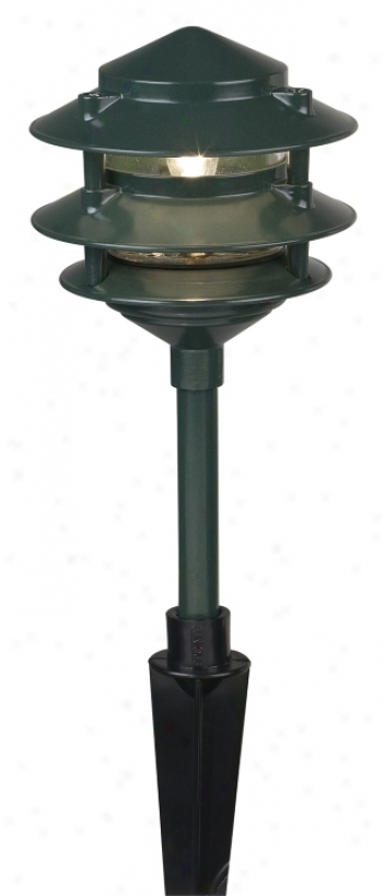 Garden Green Pagoda Diction Landscape Light (68712)