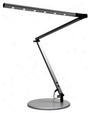 Gen 2 Z-bar Silver Sunlight High Power Led Desk Lamp (k9433)