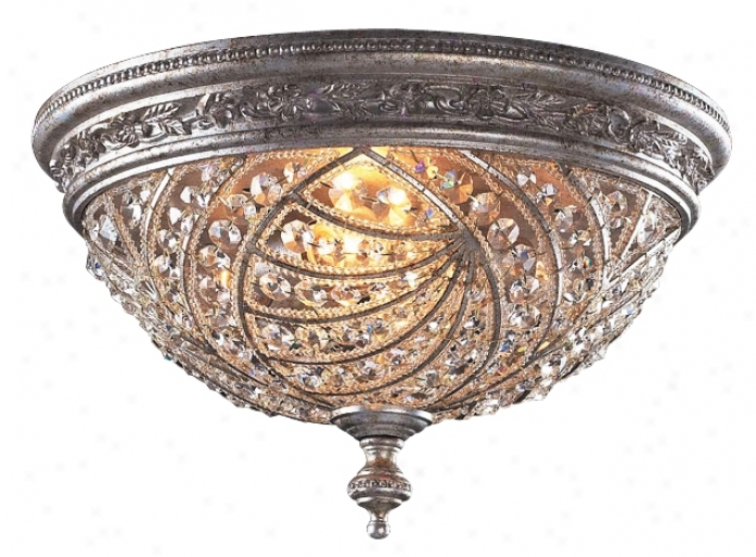 Genoese Collection 16" Wide Ceiling Porous Fixture (78273)