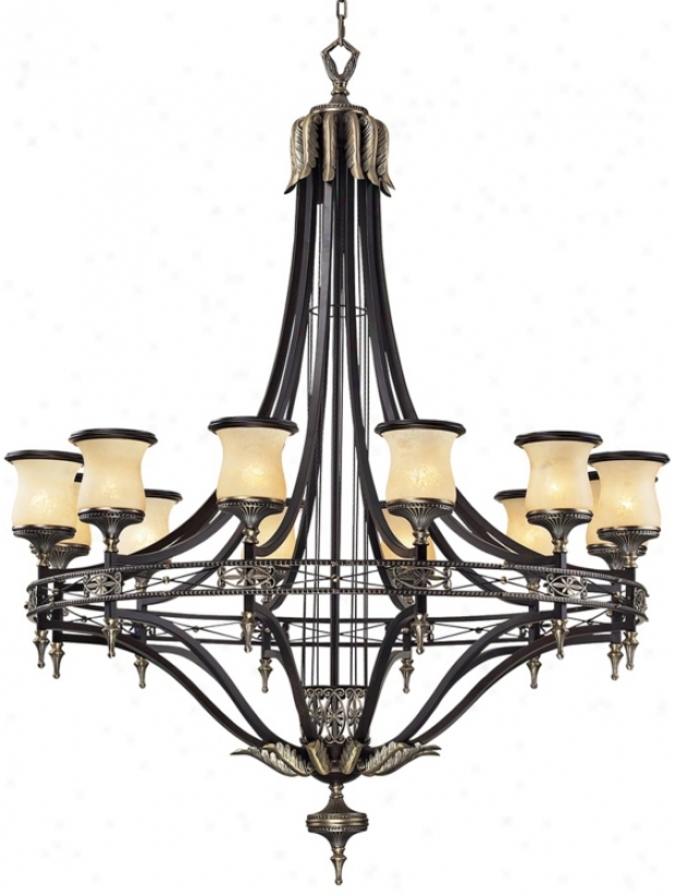 Georgian Court Collection 48" Wide Large Chandelier (28436)