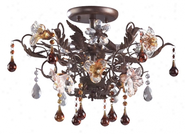 Ghia Collection 19" Wide Ceiling Light Fixture (81606)