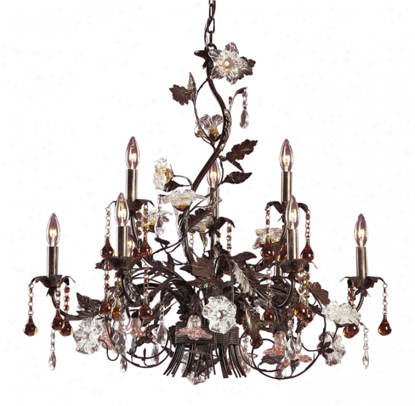 Ghia Collection Nine Light Chandelier (58699)