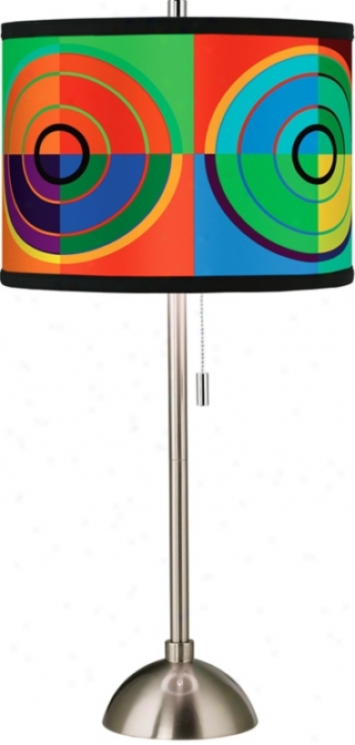 Giclee Cifcle Parade Table Lamp (60757-56892)