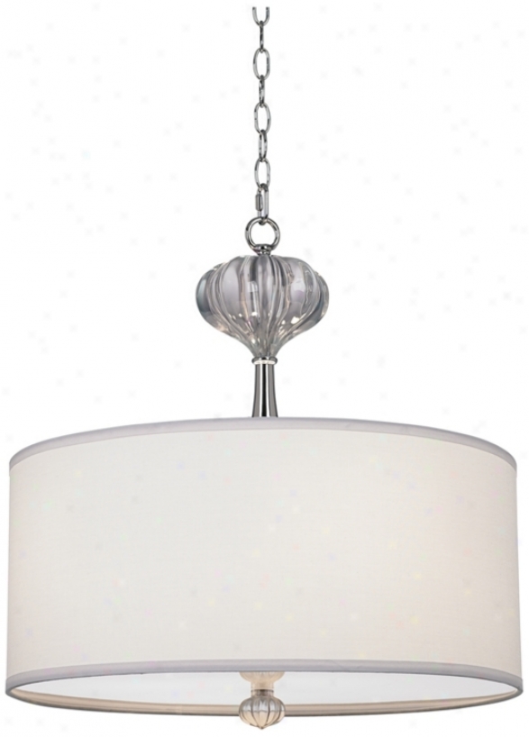 Glass Column Contemporary 22" Wide Pedant Light (t1177)