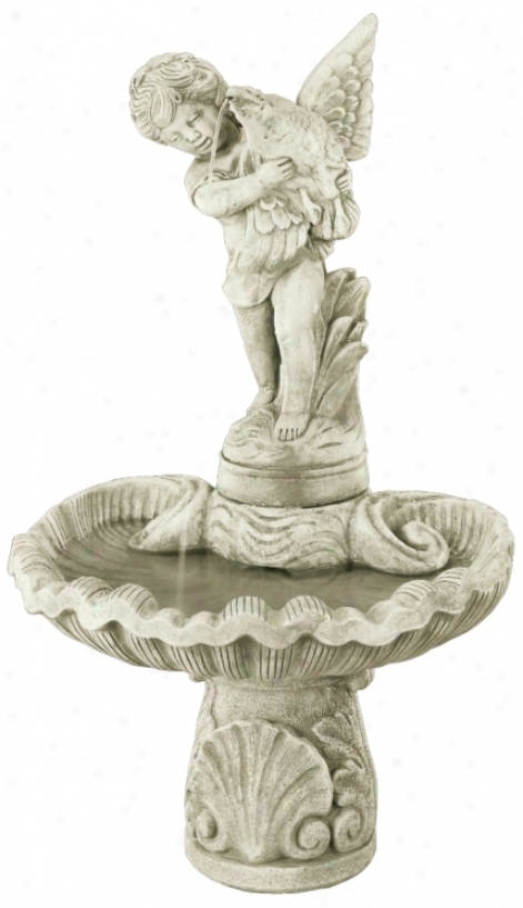 Gooseboy Outdoor Fountain (95385)