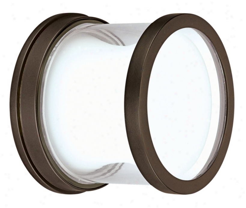 Gravity Bronze 5" Wiide Ada Outroor Wall And Ceiling Light (h0713)