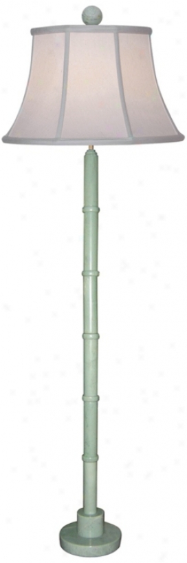 Green Jade File Floor Lamp (v1617)