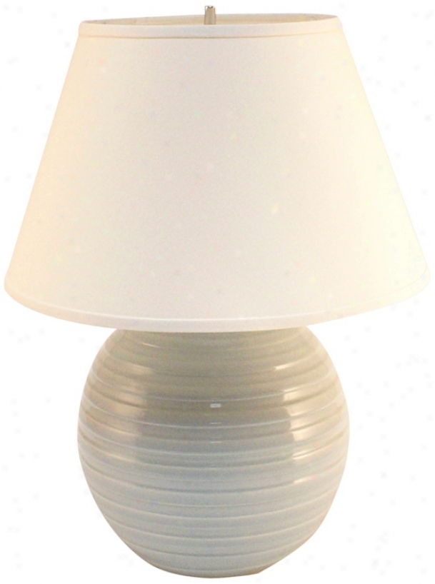 Haeger Potteries Mist Centrifugal Ceramic Table Lamp (p1866)