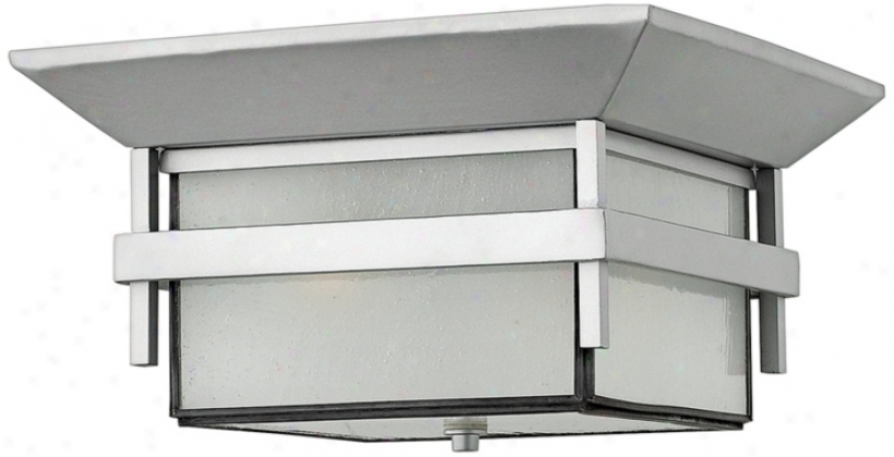 Harbor Titanium 7 3/4" High Hinkley Ceiling Light (h0567)