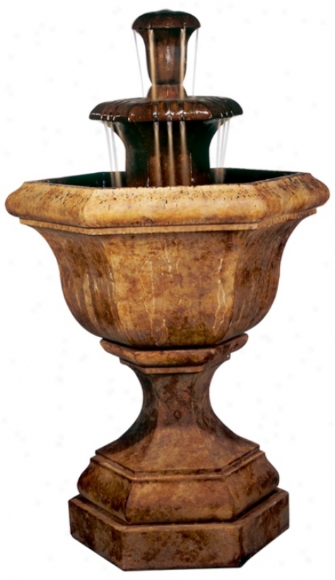 Henri Studio Kensington Cast Stone Cateract Fountain (98146)