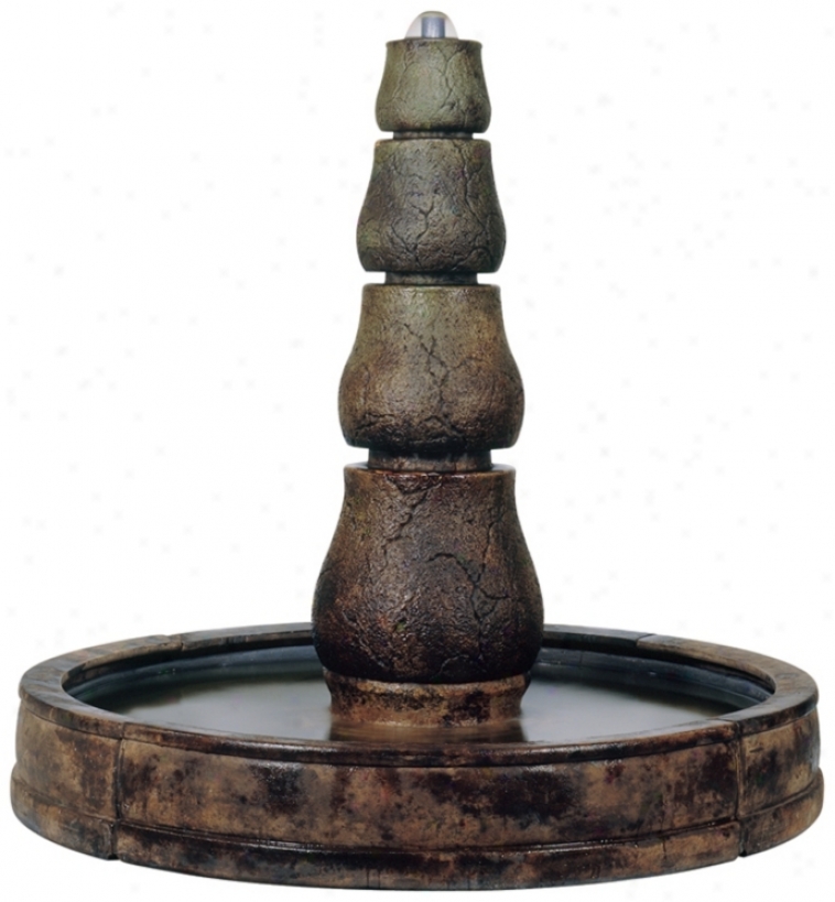 Henri Studio Tower Cascade Garden Fountain (99097)