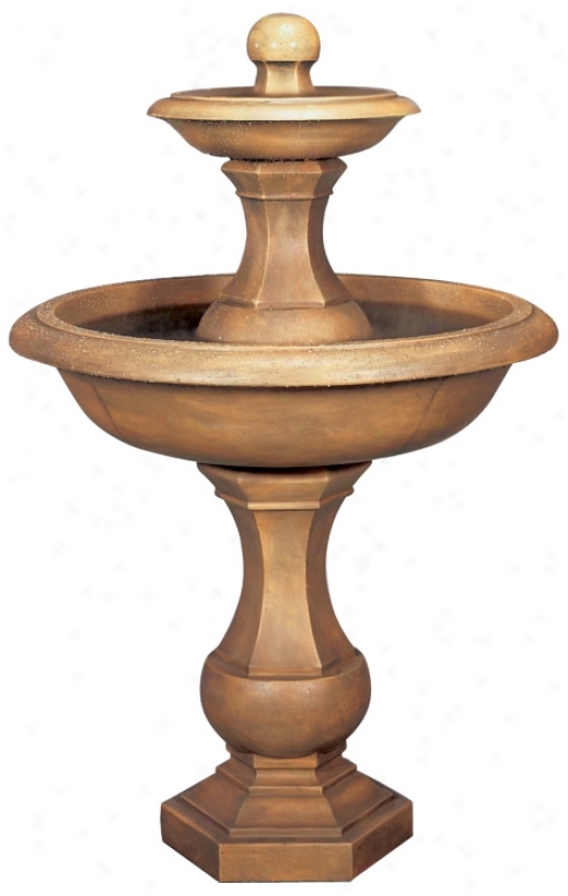 Henri Studios Barrington Two Tier Garden Fountain (00296)