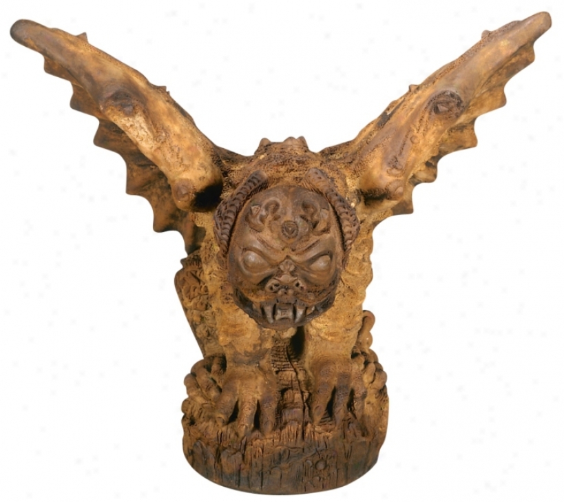 Henri Studios Crouchint Gargoyle Garden Sculpture (29378)