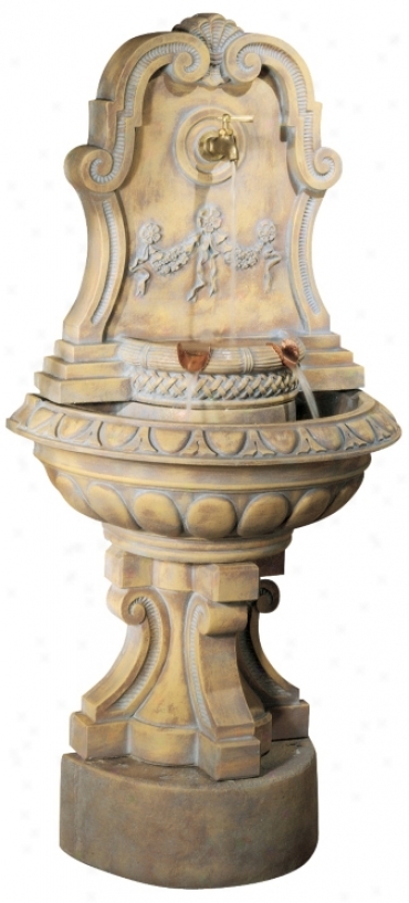 Henri Studios Murabella Flatwwll Garden Fountain (00774)