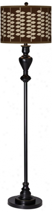 Hi Fi Giclee Glow Black Bronze Floor Lamp (w9956-x2891)