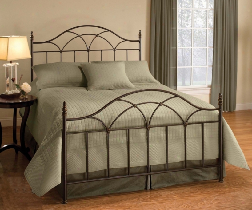 Hillsdale Aria Brown Rust Bed (king) (t4101)