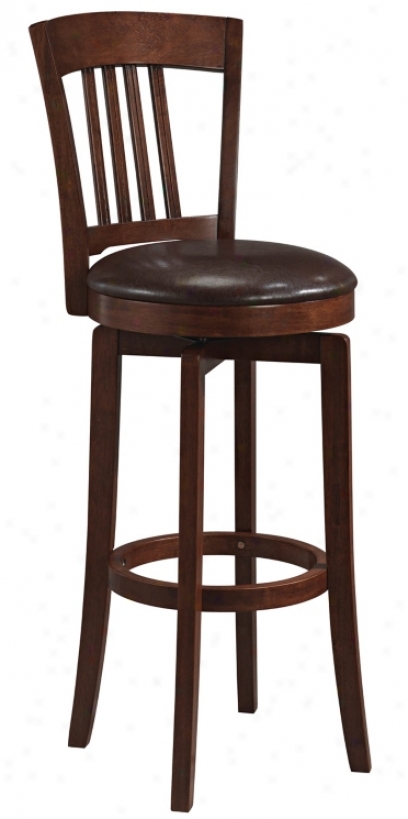 Hillsdale Canton Swivel 24 1/2" High Counter Stool (k8874)