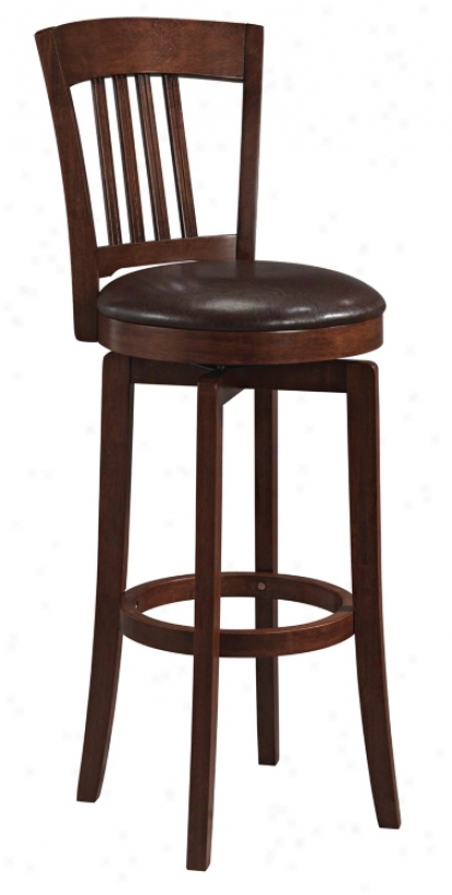 Hkllsdale Canton Swivel 30" High Bar Stool (k8875)