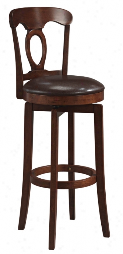 Hillsdale Corsica Swivel 30" High Bar Stool (k8877)