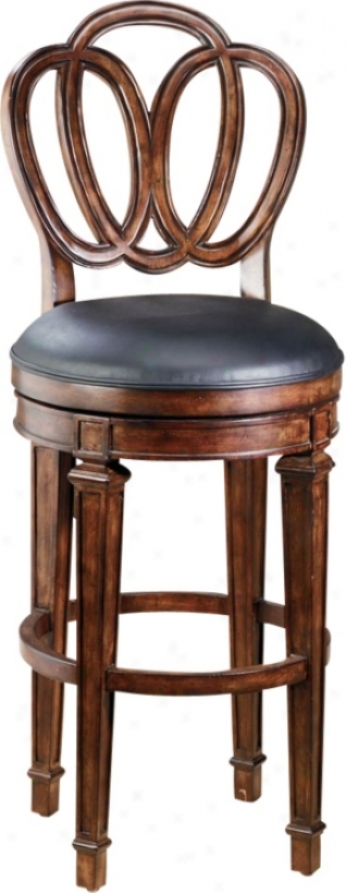 Hillsdale Dover Swivel 31" High Bar Stool (f8458)