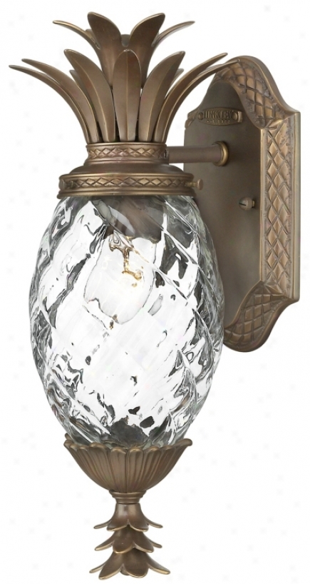 Hihkley Anana Plantation Collection 15" Boastful Outdoor Light (89826)